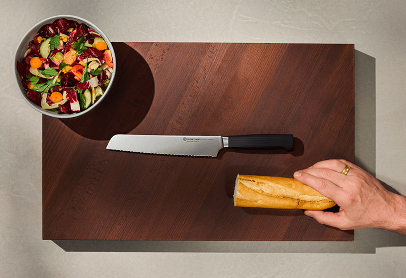 Wüsthof PARTNER 8" Bread Knife - A Forged Bread Knife for Regular Use