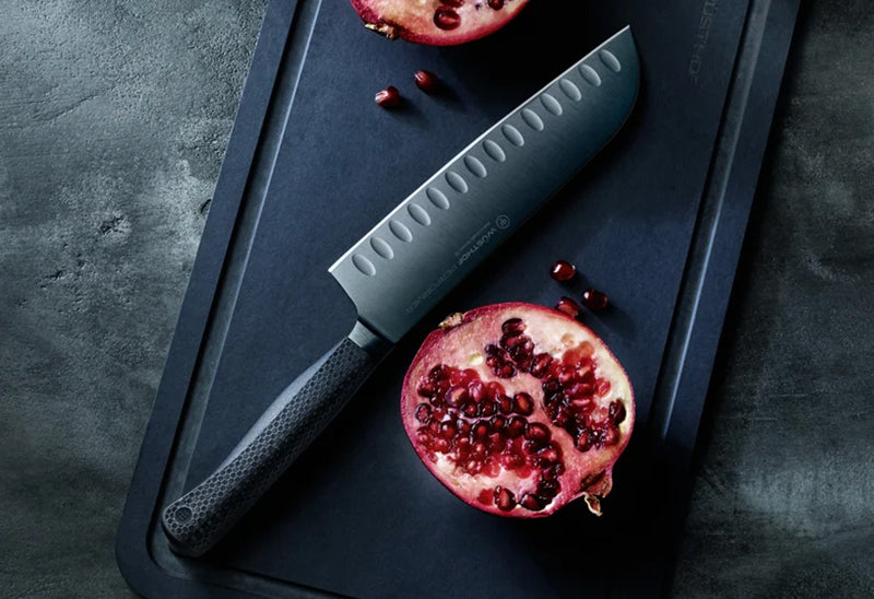 Wüsthof PERFORMER 7" Hollow Edge Santoku