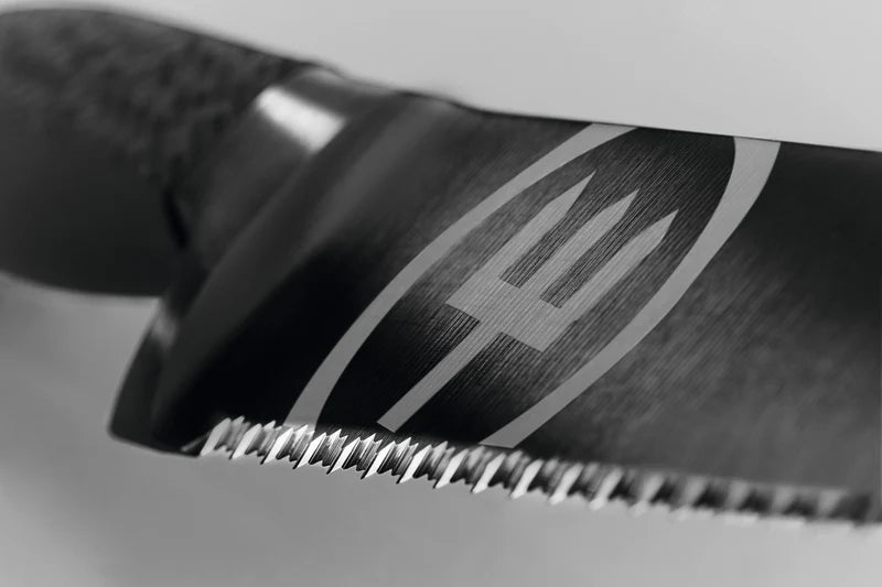 Wüsthof PERFORMER 9" Double-Serrated Bread Knife - Clean Cuts Through Crusts and Soft Interiors