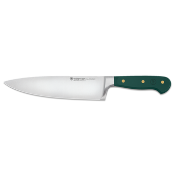 WÜSTHOF CLASSIC 8" Chef's Knife, Fresh Rosemary, on a white background