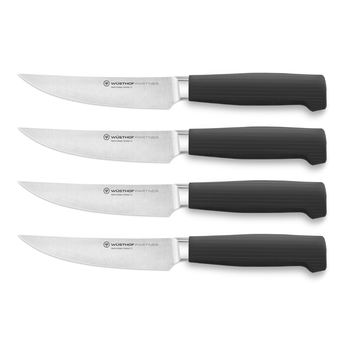 WÜSTHOF PARTNER 4-Piece Steak Knife Set on a white background