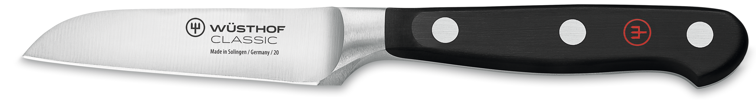 Wüsthof CLASSIC Black 3" Flat Cut Pairing Knife