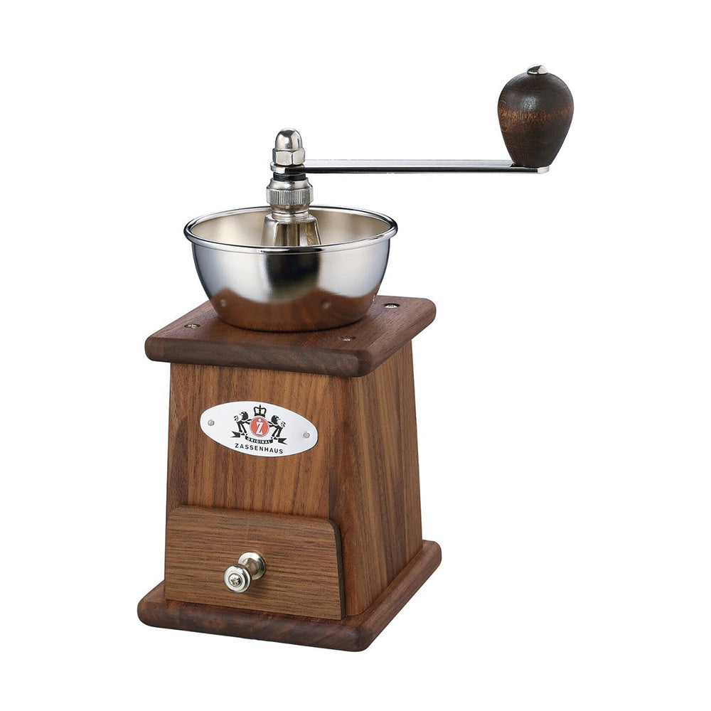 Zassenhaus Santos Manual Coffee Mill - Walnut - Design and Grace
