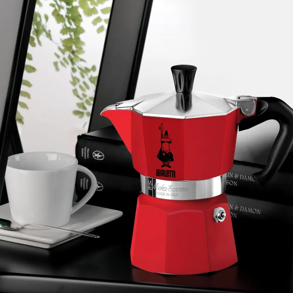 Bialetti - Moka Express - Red - Espresso Maker