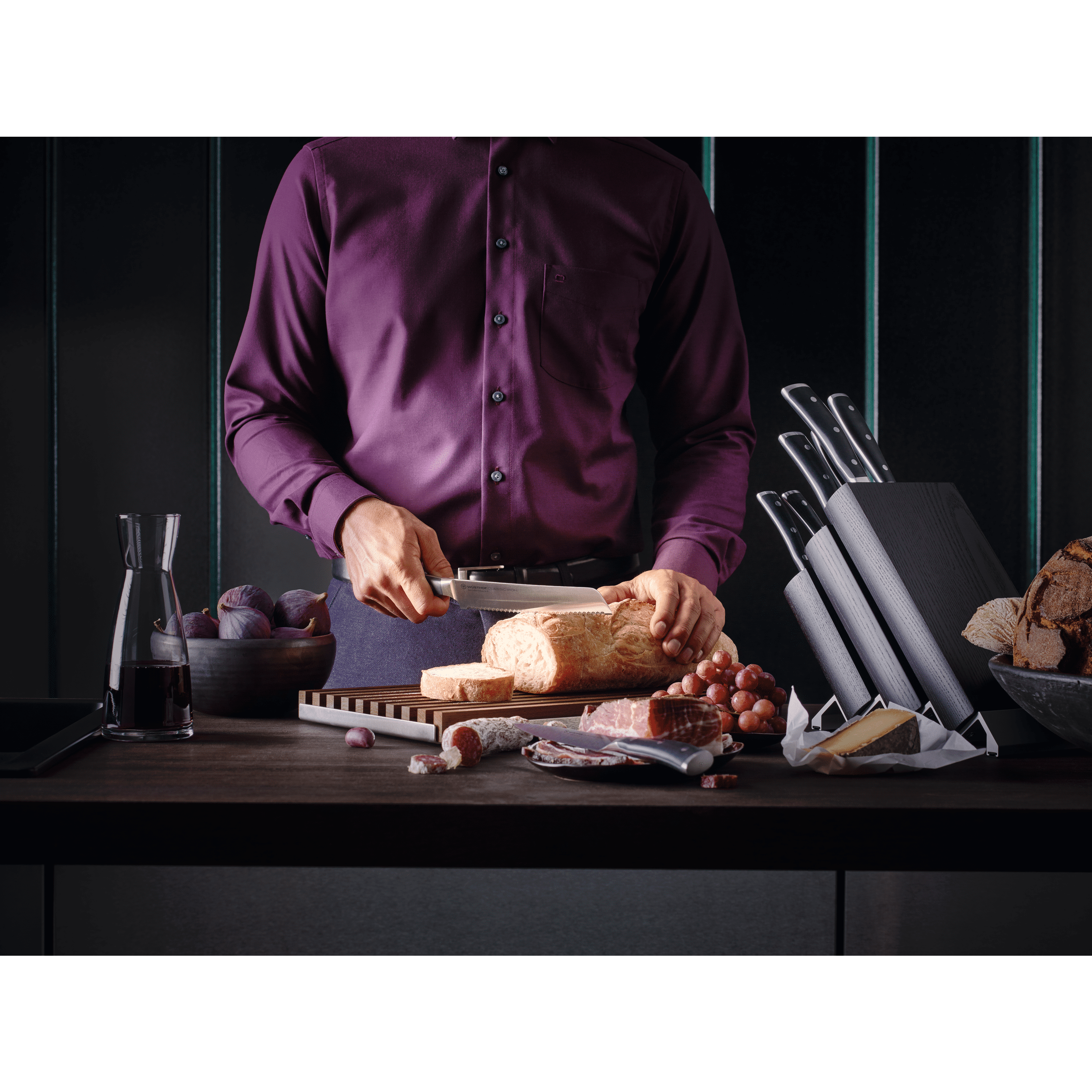 Wüsthof CLASSIC IKON Four Piece Steak Knife Set