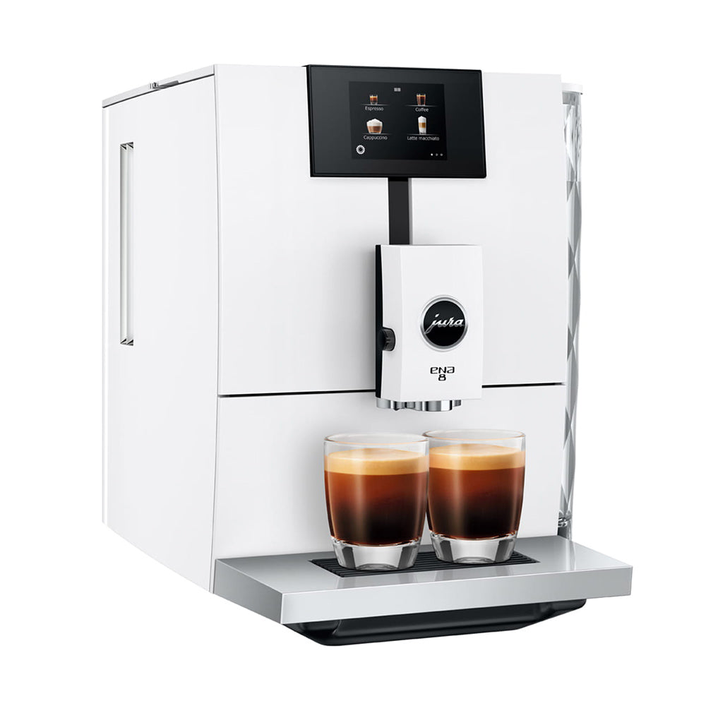 Jura ENA 8 Full Nordic White Coffee Machine 15495