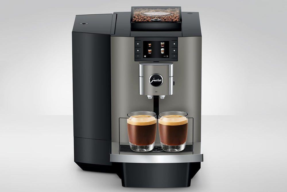 Jura X10 Dark Inox daily management features