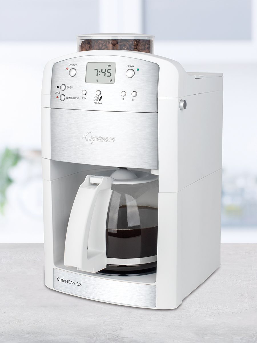 Capresso coffee maker with grinder best sale