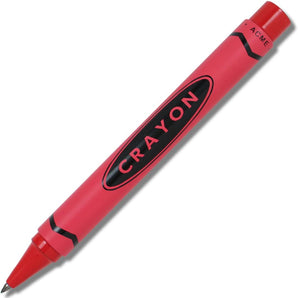 ACME Studio Crayon - Retractable Roller Ball Pen by Adrian Olabuenaga. Blue/Pink/Red/Purple/Teal/Yellow - Design and Grace