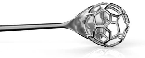 Alessi "Acacia" Honey Dipper in 18/10 Stainless Steel Mirror Polished - Silver