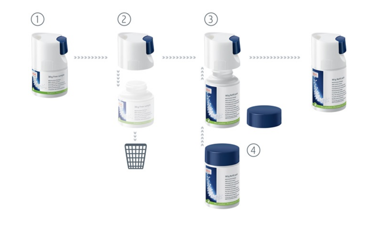 Jura sales milk cleaner