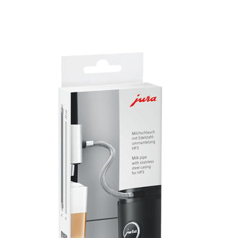 Jura Milk Pipe with Stainless Steel Casing - HP3 for GIGA X8, GIGA 10, X8, Z10, Z8, Z6, S8, J-Line, E8 - Design and Grace